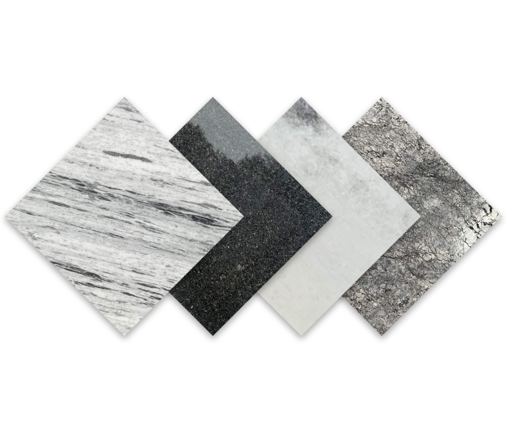 A selection of granite from our catalog.