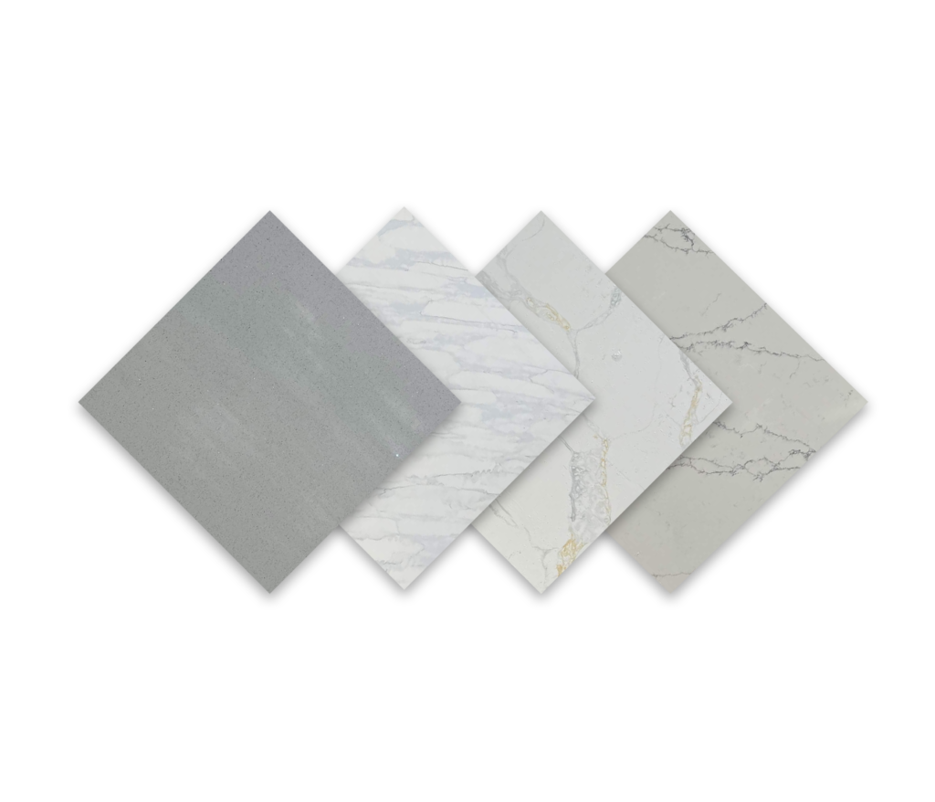 A selection of quartz from our catalog.